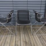 3 Penelope armchairs by Charles Pollock for Castelli Publisher 1982