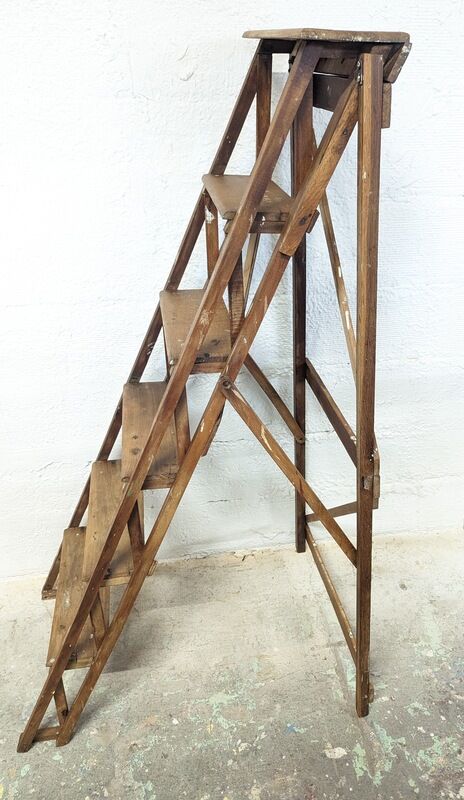 Old stepladder restored