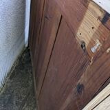 Parisian style natural wood sideboard
