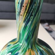 Vase Design Boule/Globe Fidrio Fiesta. Moucheté