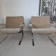 Paire de fauteuils modernistes de Reinhold Adolf pour COR,  1970