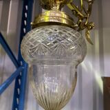 Napoleon III chandelier in gilded bronze
