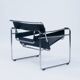 Chaise Wassily de Marcel Breuer, fabriquée en Italie, années 1970