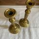 Golden candlesticks
