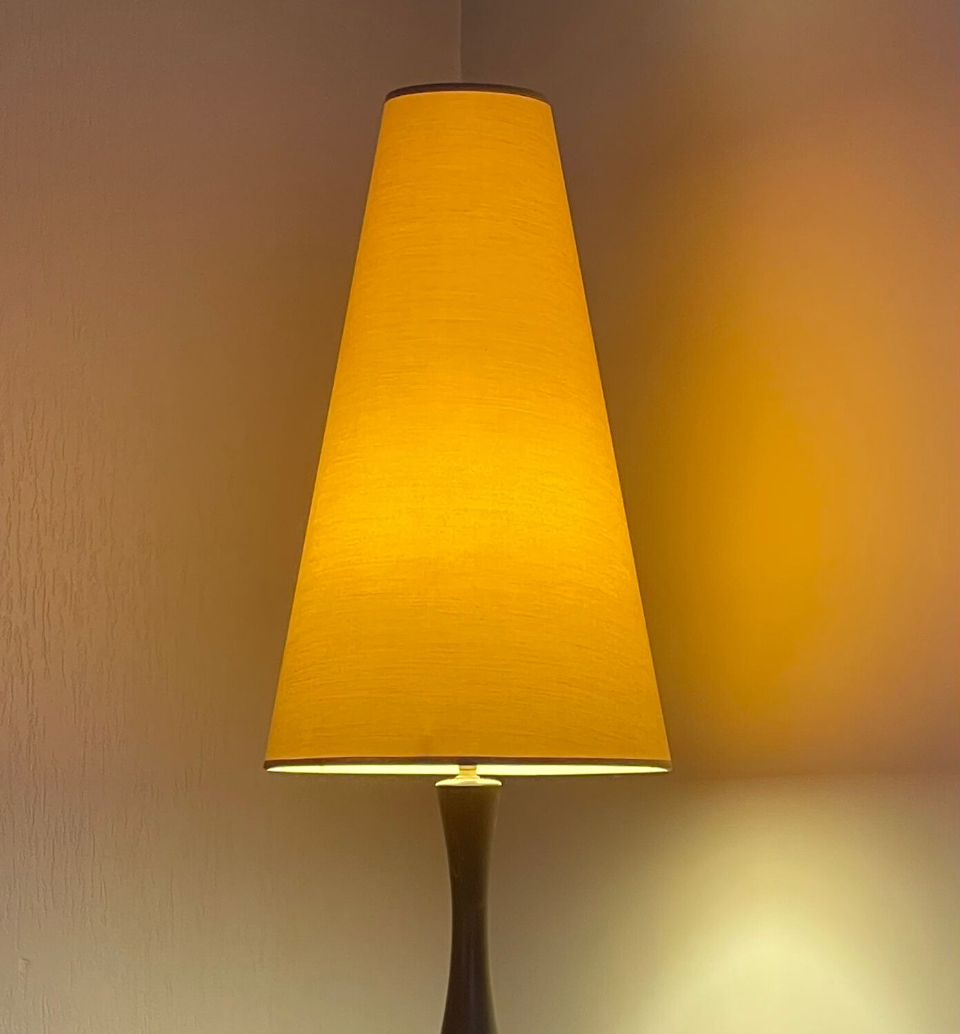 Vintage lamp from the 1980s.