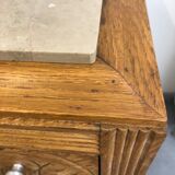 Oak chest of drawers
