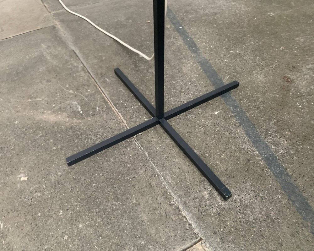 Mid-century German minimalist floor lamp by Kaiser Idell / Kaiser Leuchten, 1960s.