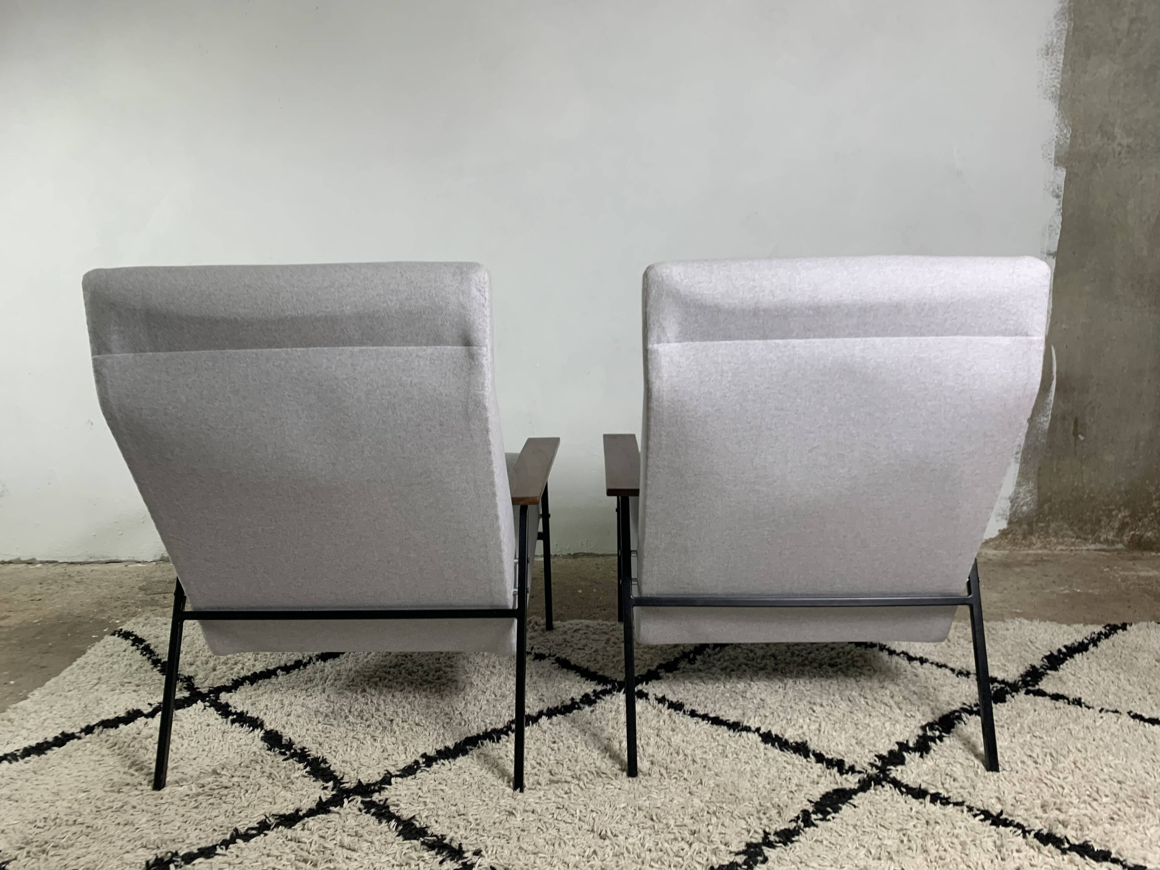 Minimalist Armchairs By Rob Parry For Gelderland, 1950s, Set Of 2