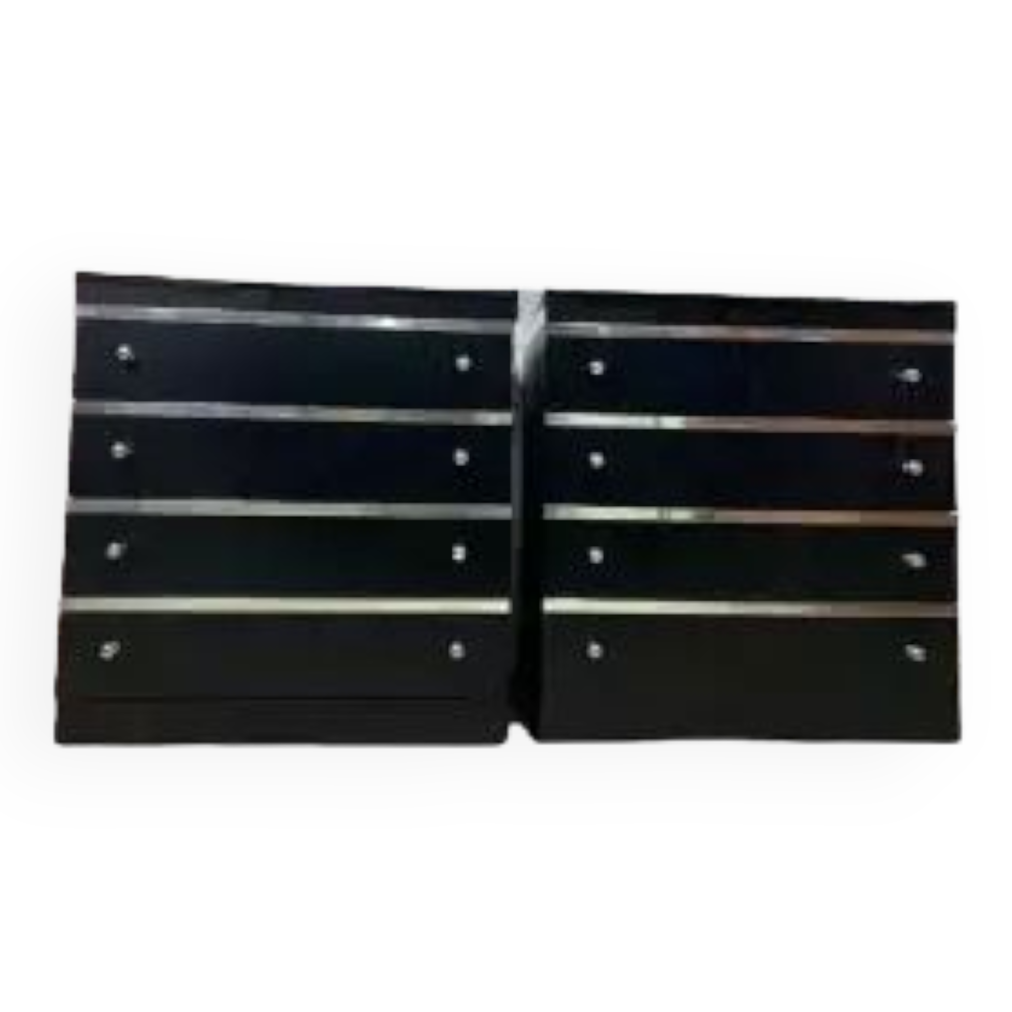 Set of 2 vintage dressers