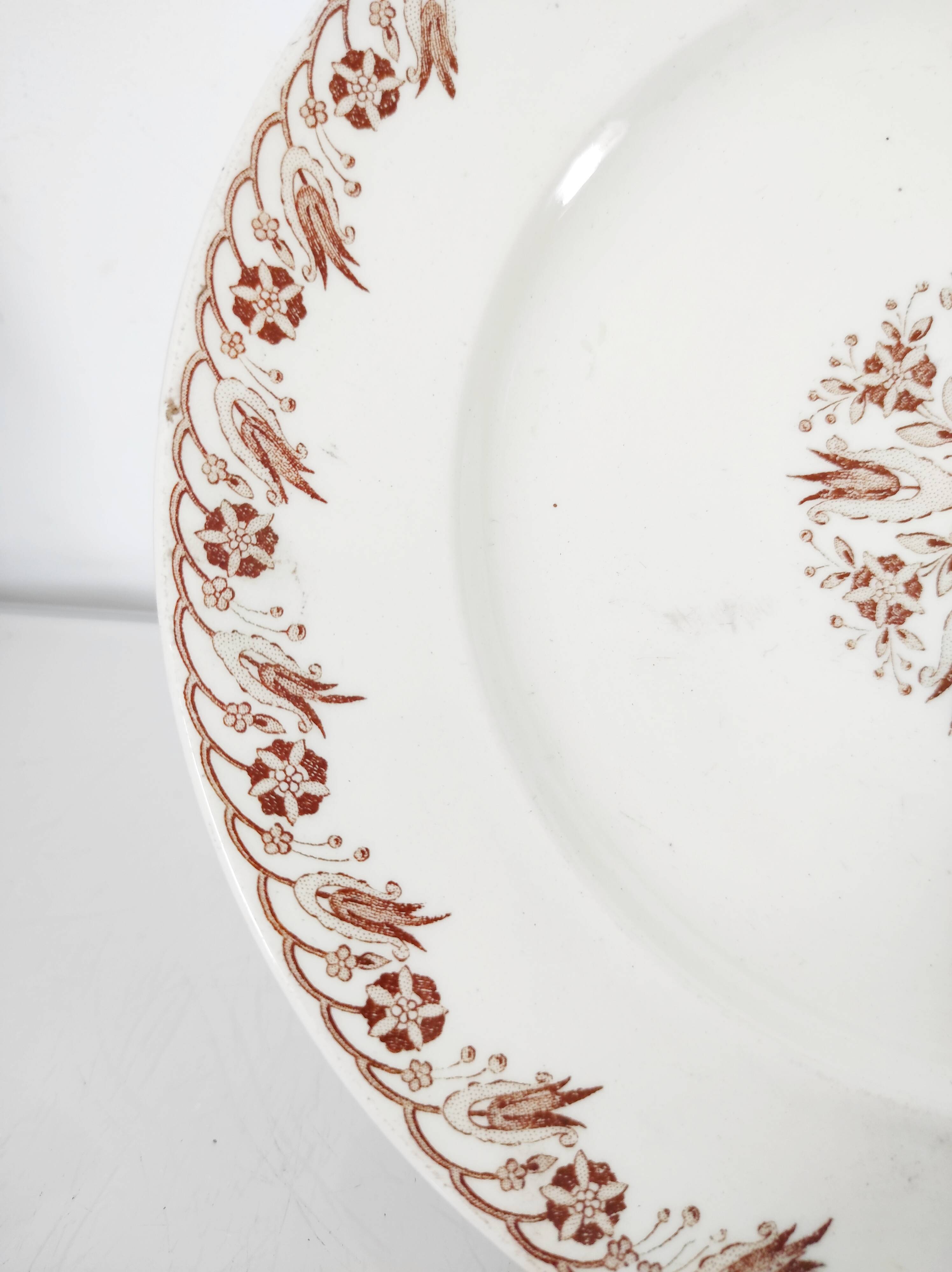 Dish with heel K&g Lunéville