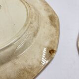 Lot de 4 assiettes décor Téna