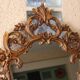 Large Syroco mirror, made in the USA, 1960s