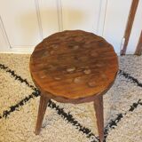 Brutalist tripod stool