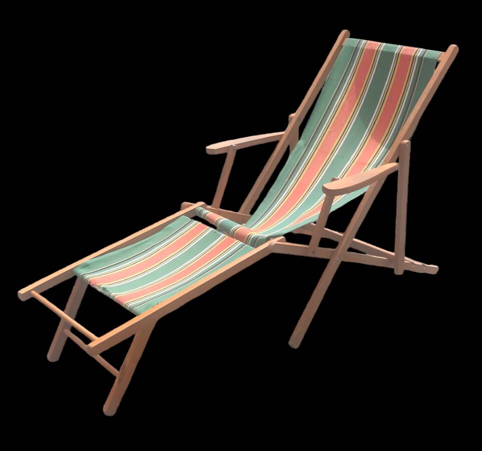 Chilean vintage deckchair