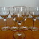 Vintage liqueur wine glasses 1960