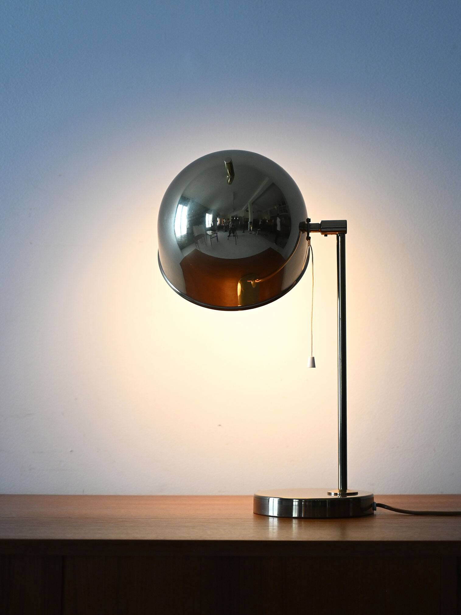 Brass Table Lamp by Bergboms, Model B-075