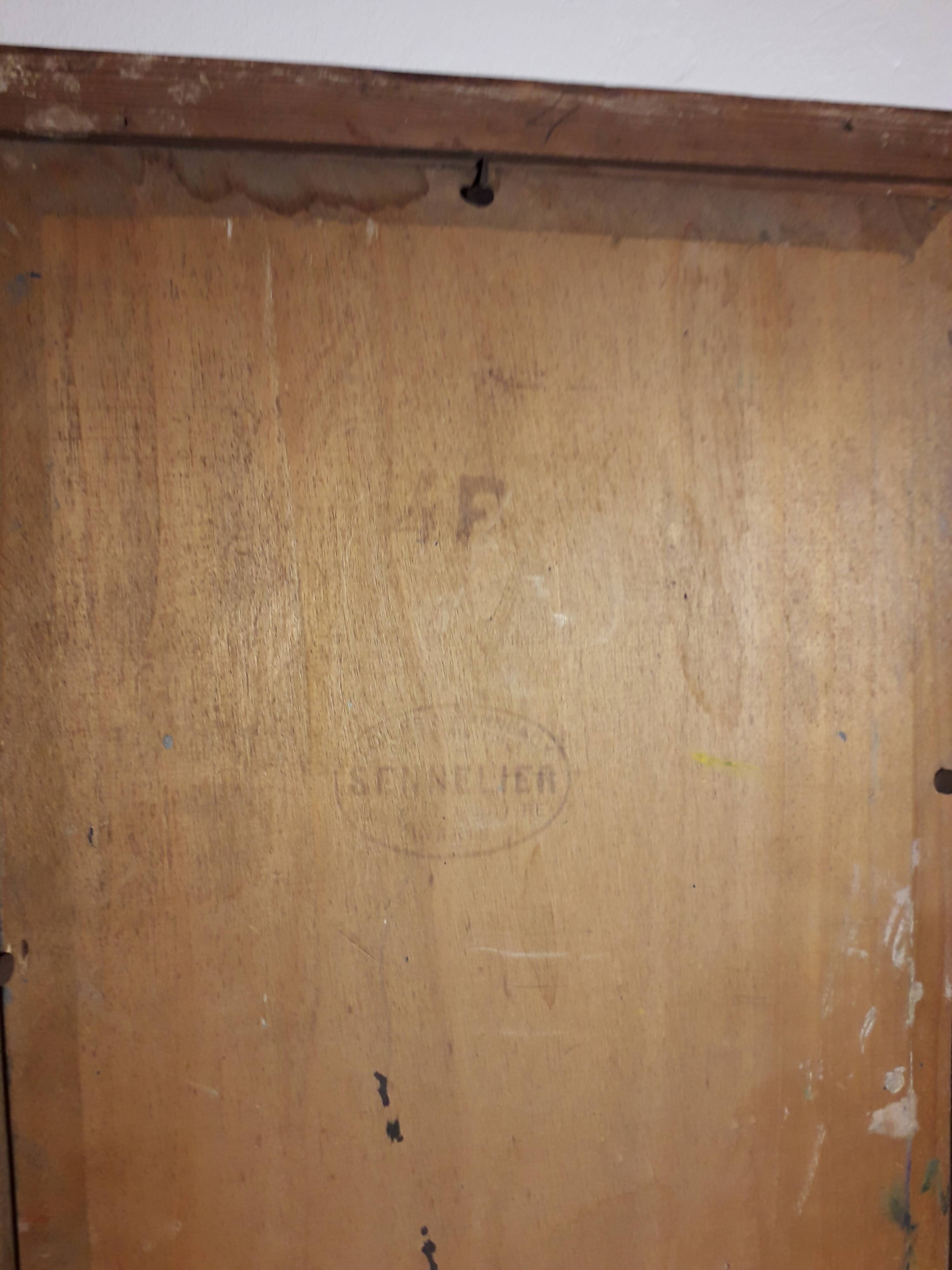 antique marine painting