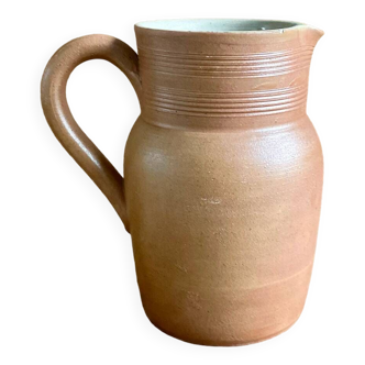 Stoneware pitcher from Berry France
