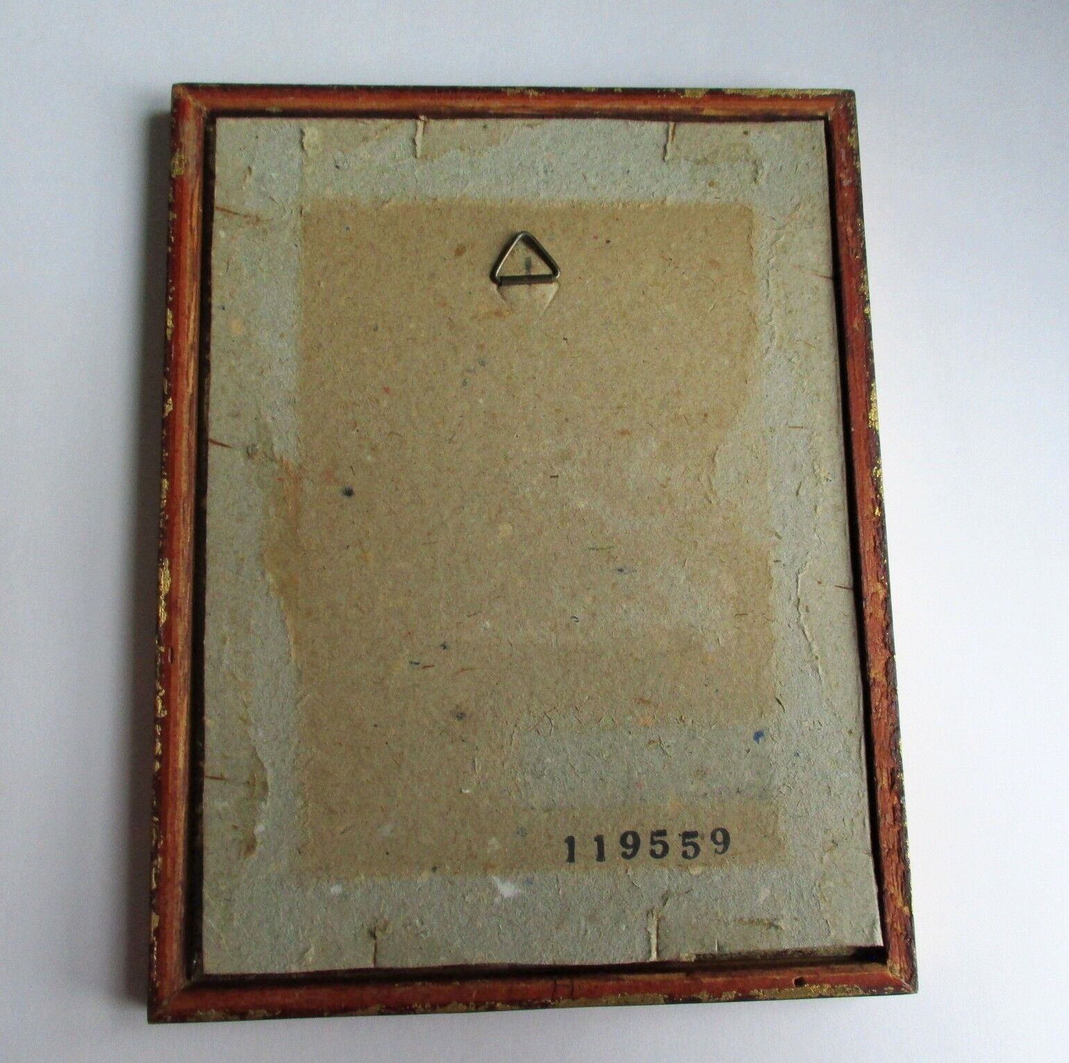 Old gilded wood frame -Foliage 127 x 166 mm