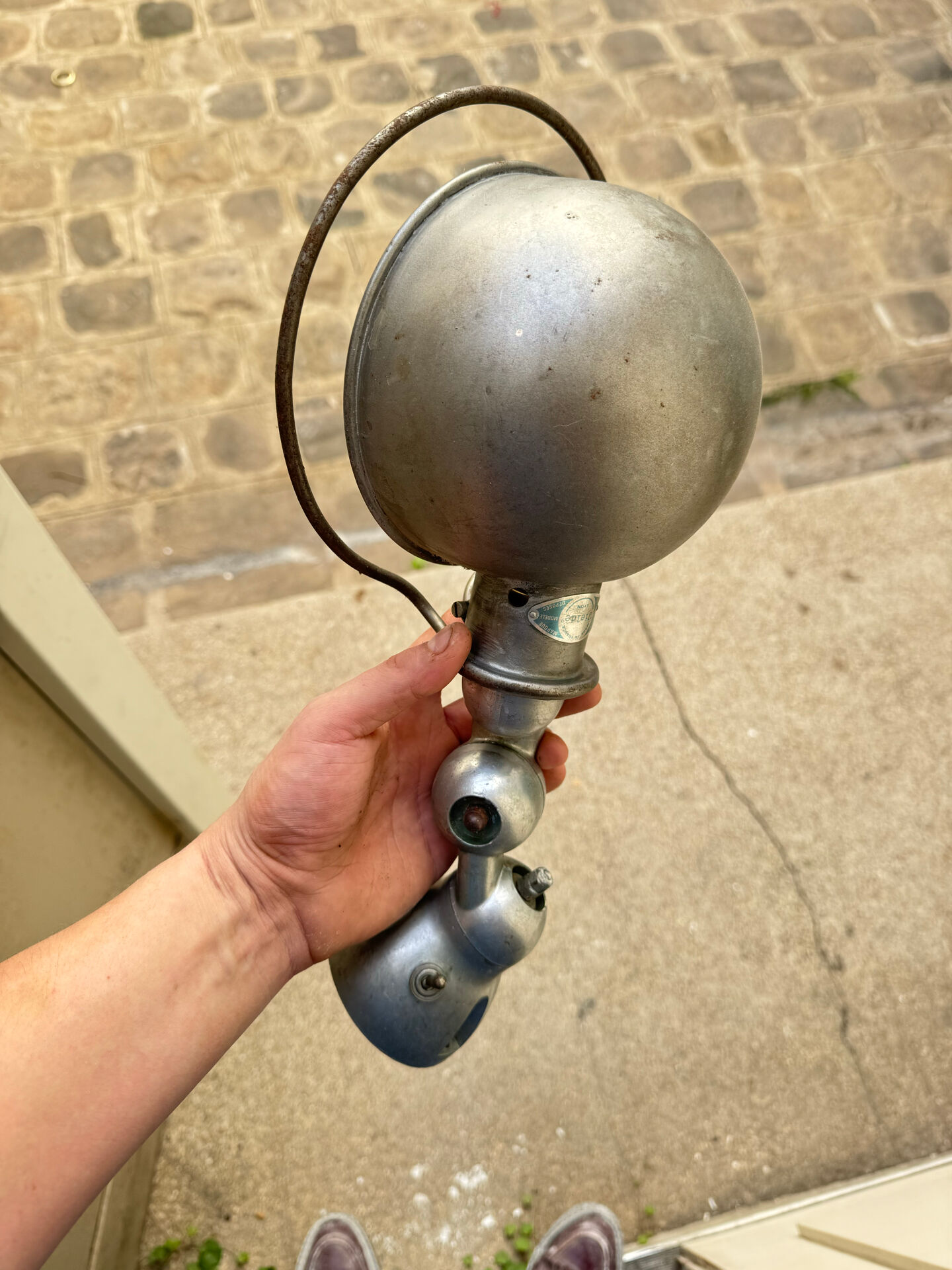 Jielde wall lamps from the 1960s