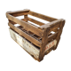 Wooden bottle box