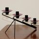 Vintage Metal Coasted  Candleholder