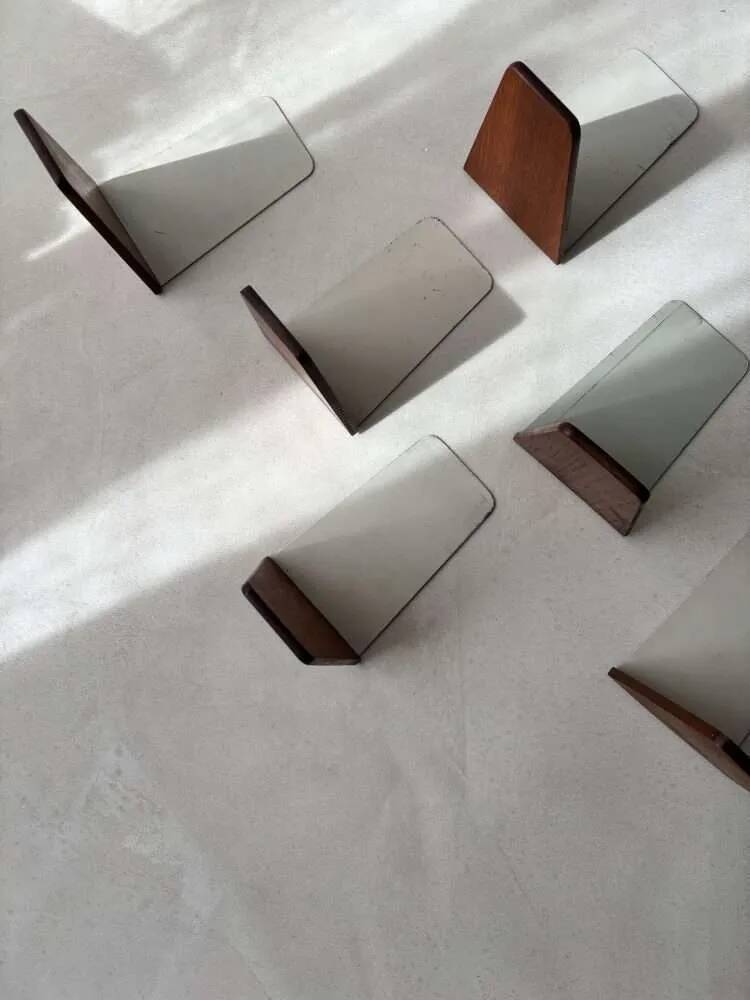 Kai Kristiansen bookends Feldballes Møbelfabrik in teak.