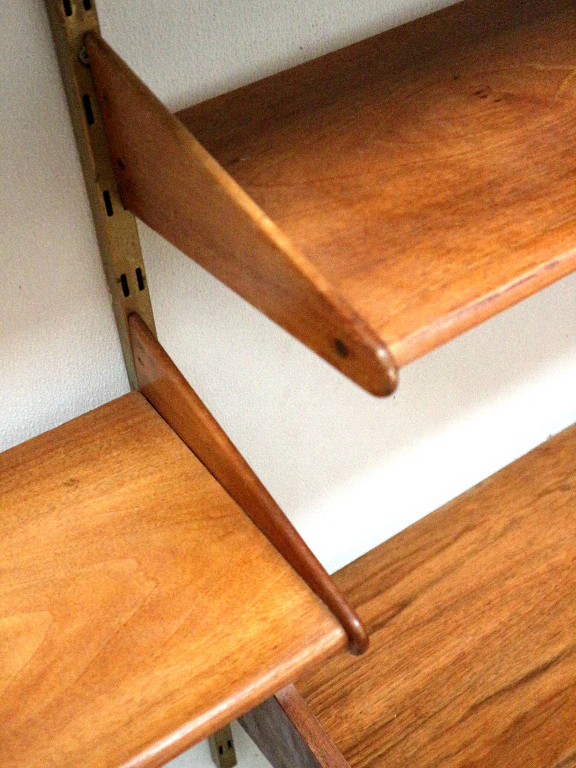 Vintage wall unit / shelf by Kai Kristiansen made in the 50s