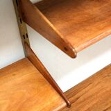 Vintage wall unit / shelving unit by Kai Kristiansen made in the 50s