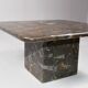 Small vintage fossilised coffee table, 1970s.