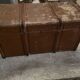 Antique travel trunk