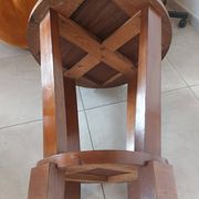 round Art Deco side table