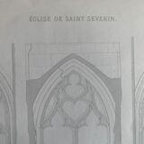 Antique engraving architecture