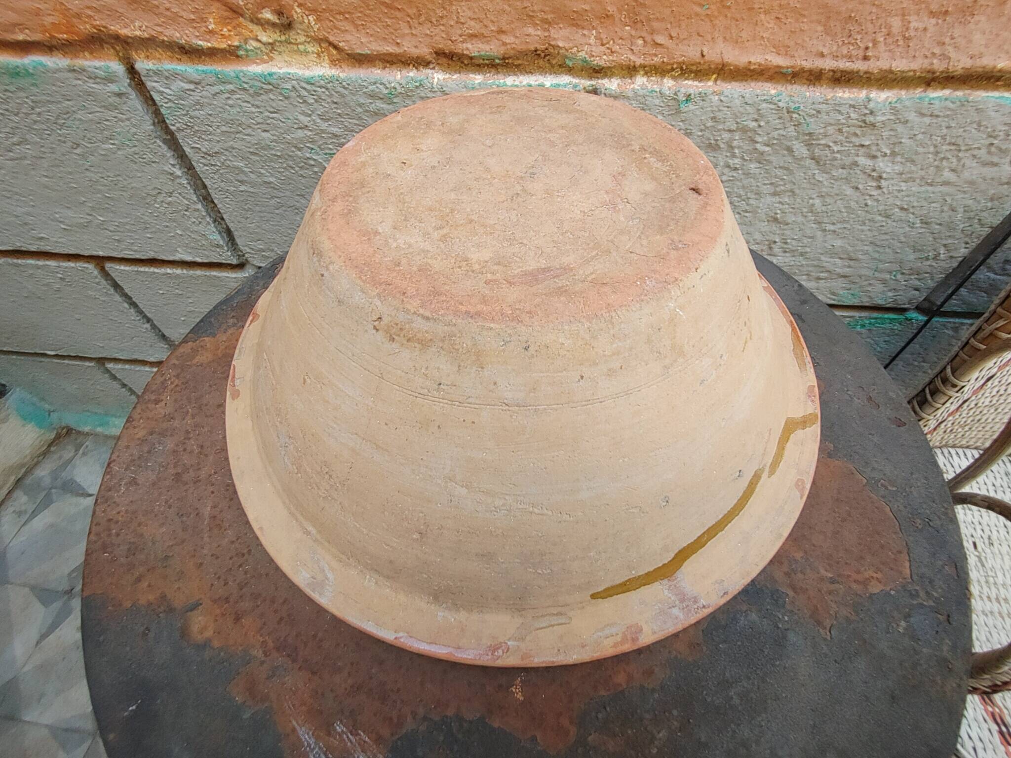 Large ancient Provencal terracotta Tian