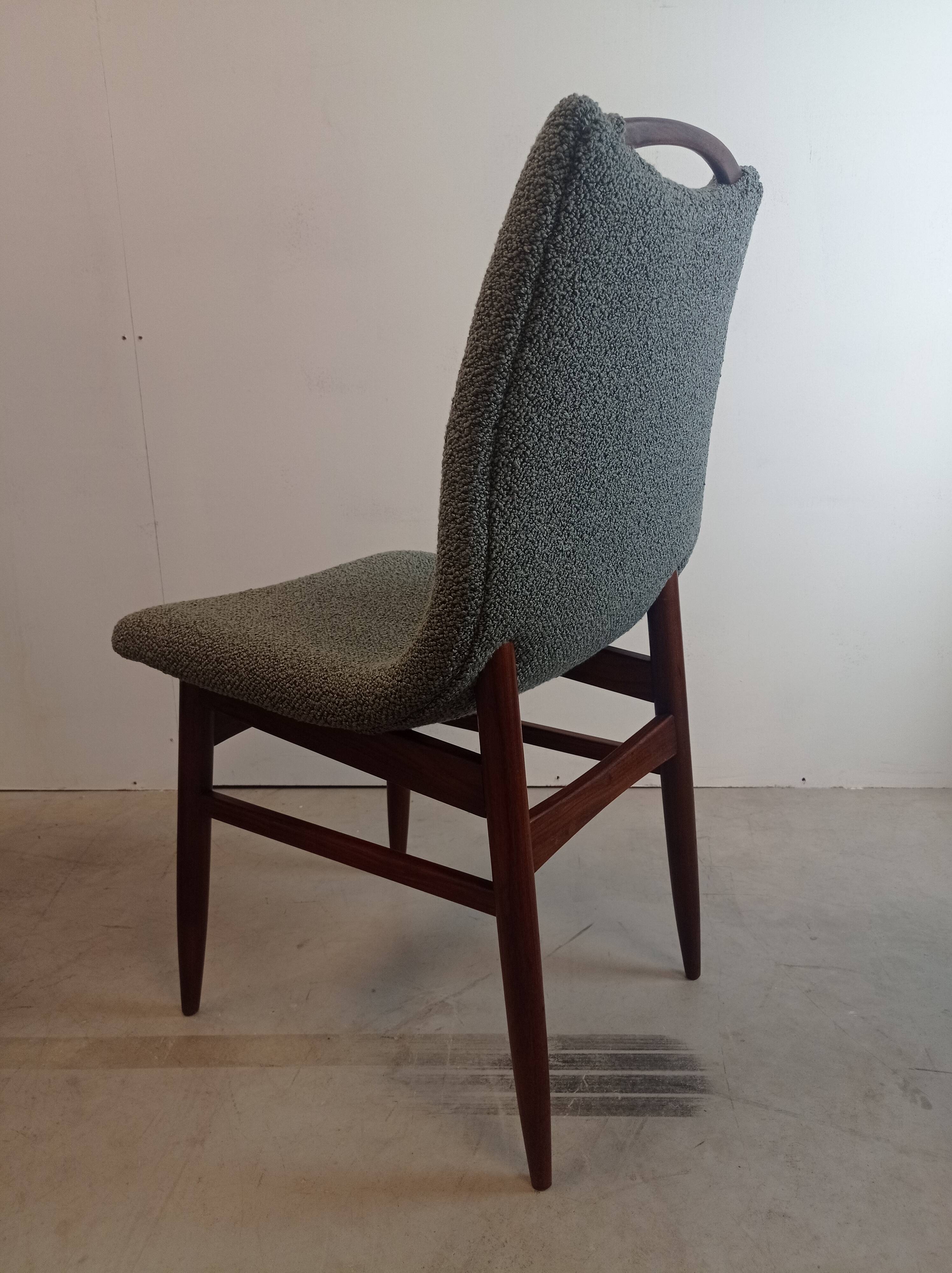 Set of 4 dining chairs 'Burgerwei' - new upholstery