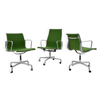 Set of 3 Office Chairs by Charles & Ray Eames for Herman Miller, 1970s