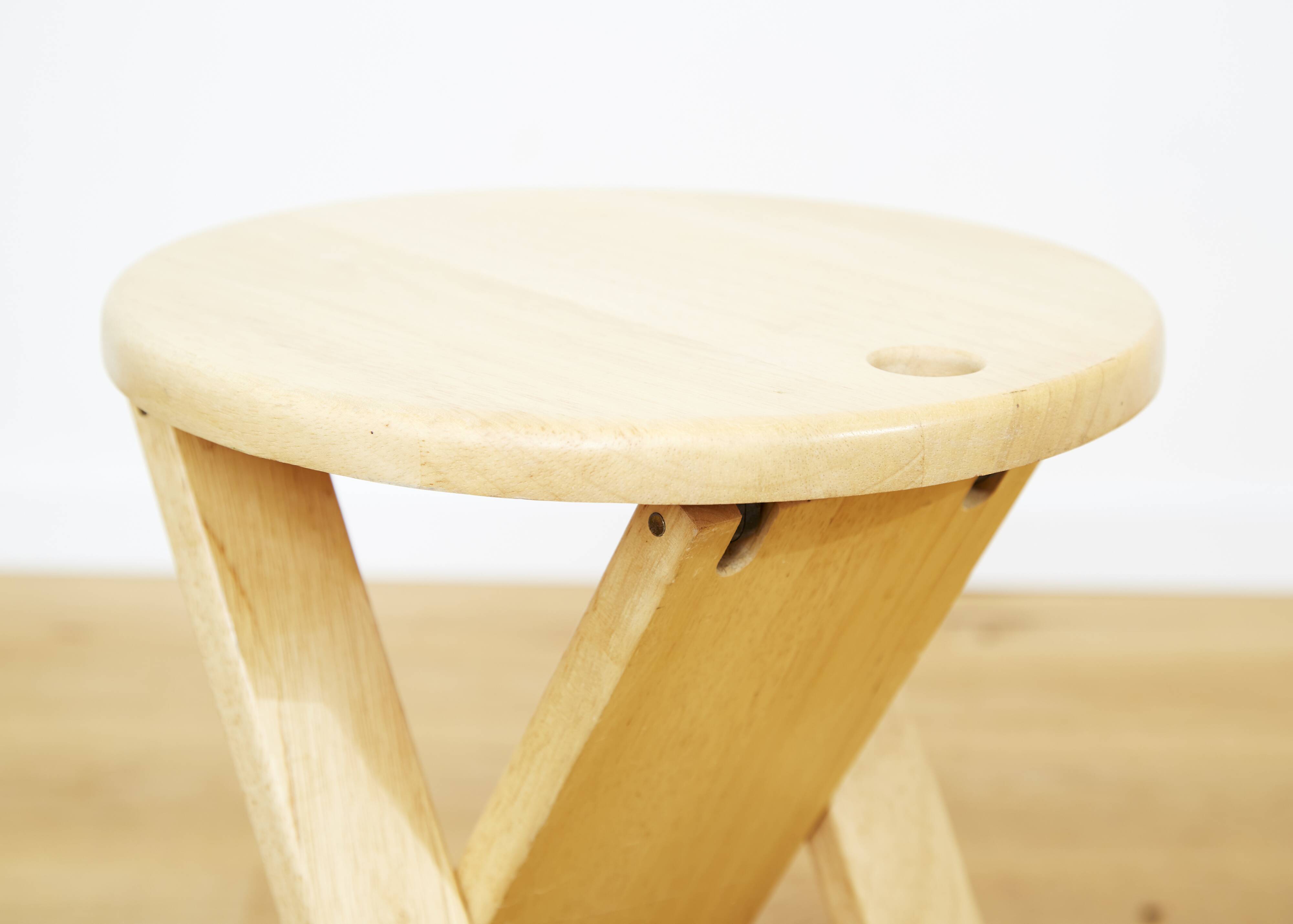 'Suzy' Folding Stool by Adrian Reed for Princes Design Works LTD, UK