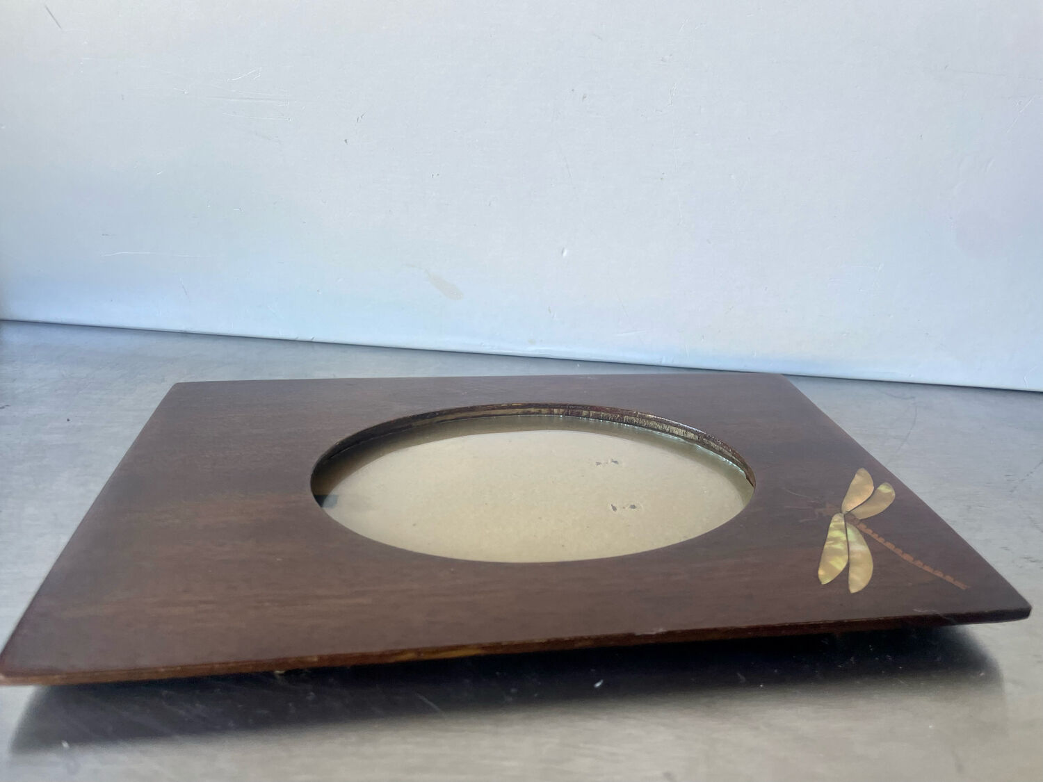 Art nouveau wood frame