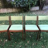 Danish Scandinavian teak chairs Uldum Möbelfabrik 60s