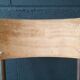Lot of 2 vintage school chairs