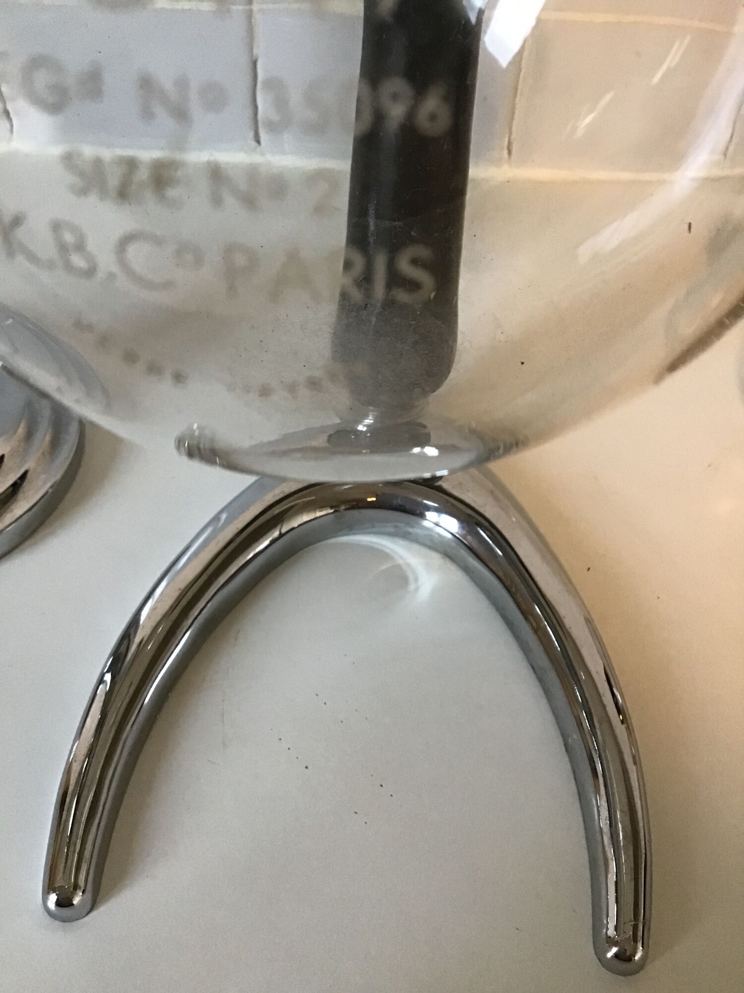 Cona vacuum coffee maker complete with its chrome tulip holder in good condition makes an excellent