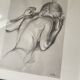 Old frame reproduction drawing Francine Van Hove