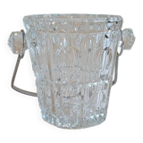 Glass ice bucket