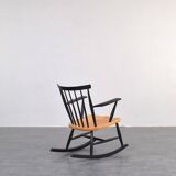 Mid-Century Swedish Rocking Chair, 1960s.