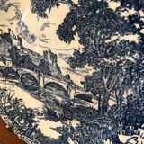 Assiette Gien bleue vintage