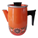 Enamelled coffee maker