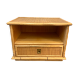 Vintage rattan bedside Dal Vera