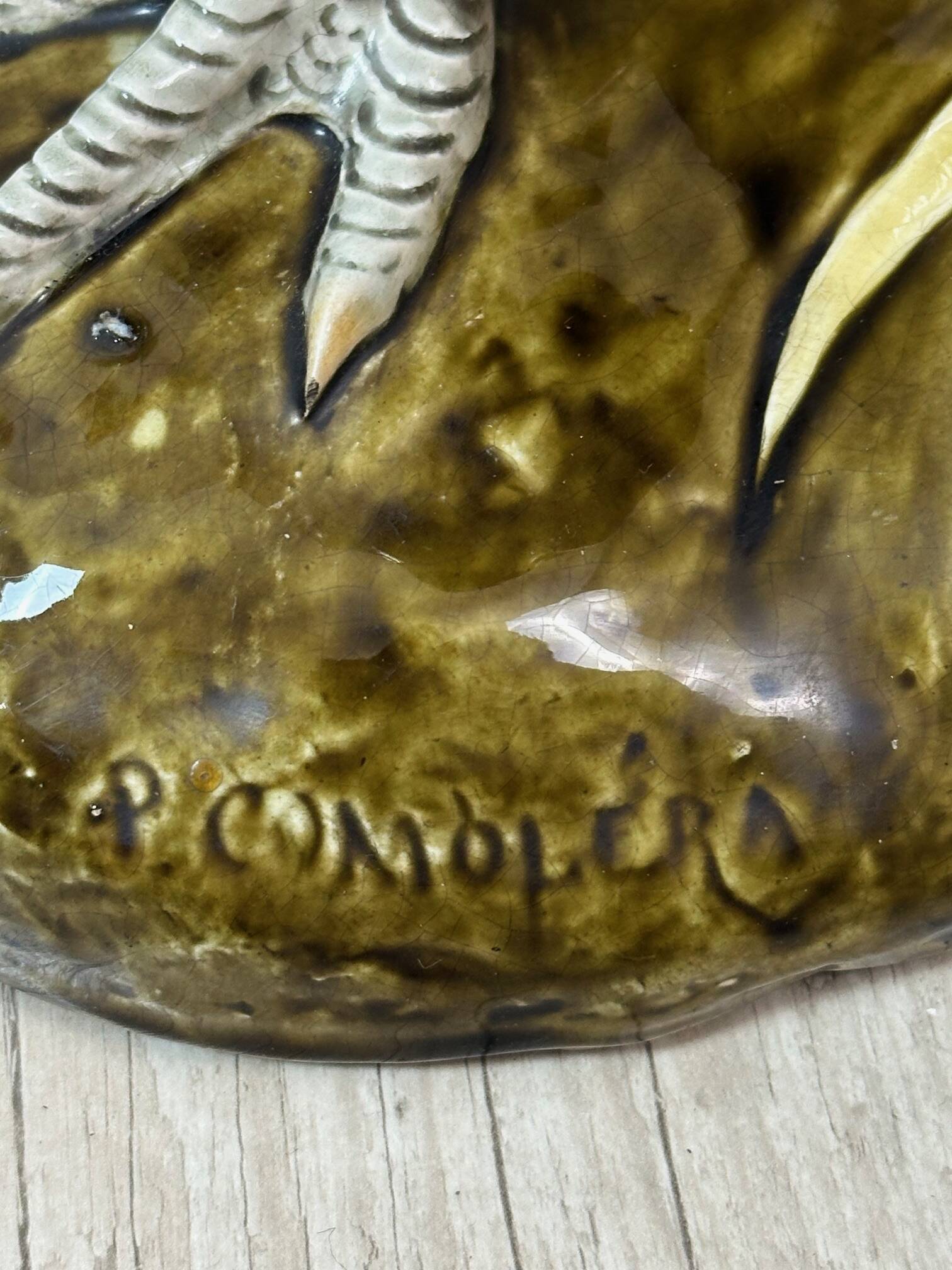 Paul Comoléra Faience Rooster