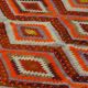 Vintage Colourful Turkish Kilim Rug 170x257 cm Handmade Wool