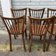 (Lot) 8 chaises bistrot estampillées Baumann